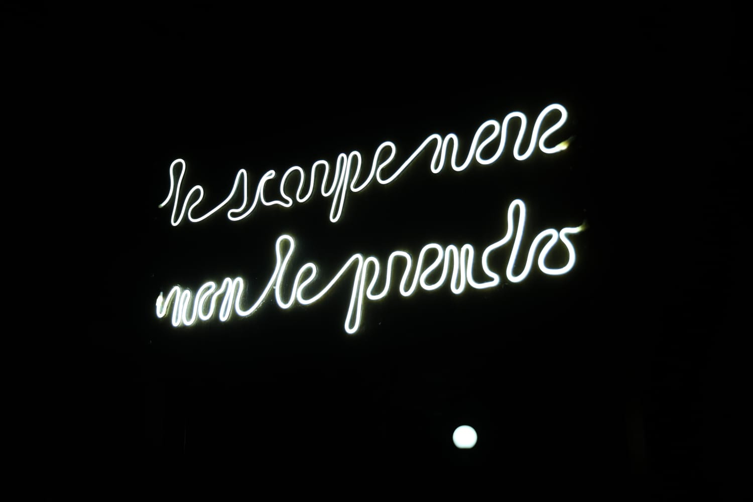 Le scarpe nere non le prendo